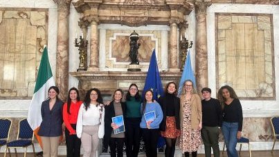 group photo of Ireland Fellows