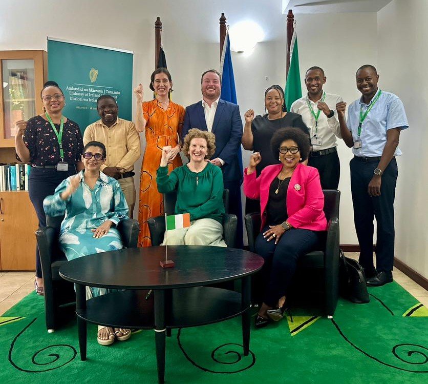 Tuinuke Pamoja Project Signing at the Embassy of Ireland