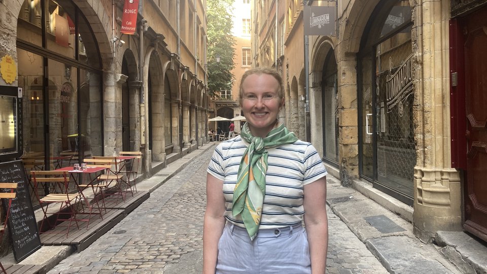 The Consul General of Lyon, Amal Kaoua