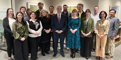 Group photo of Consulate staff members.