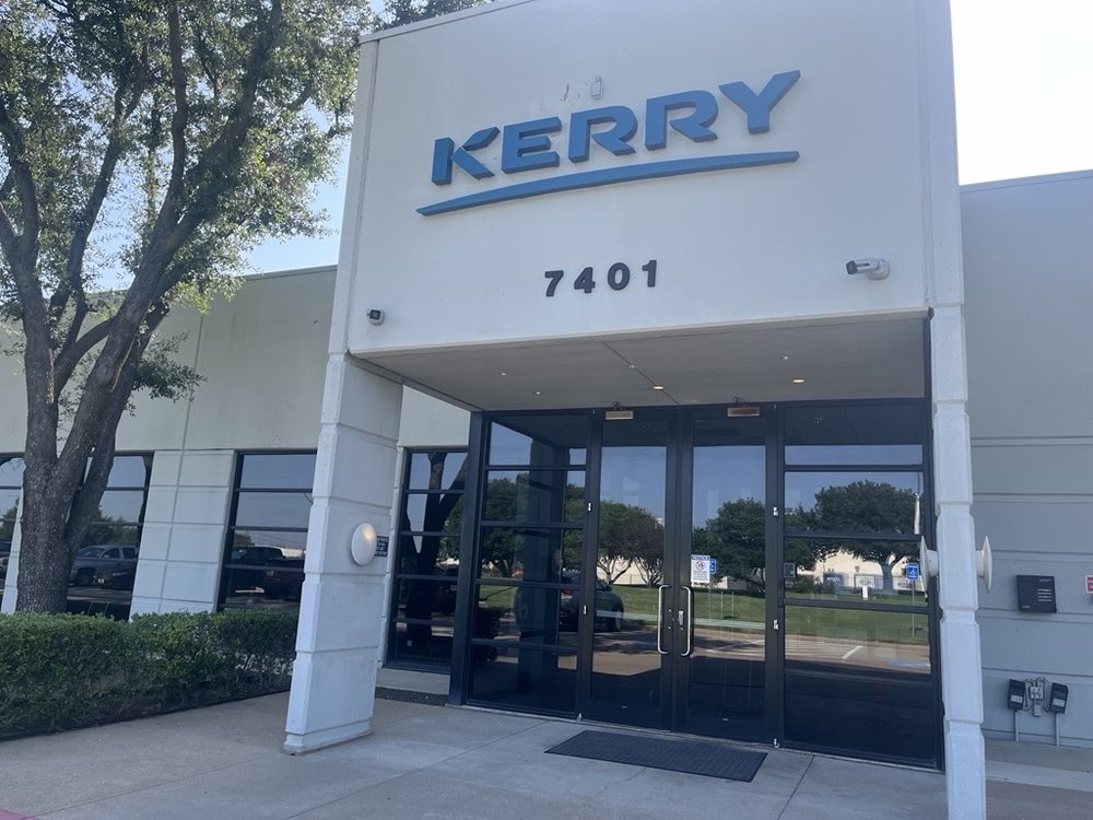 Close up of the main door entrance to the Kerry Group building
