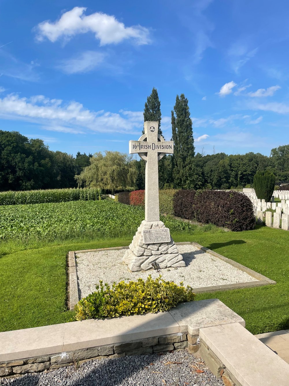 Monument dedicated to the Men from Munster who fought in WW1