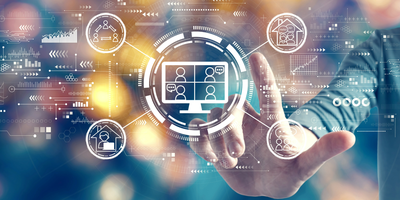 Digital touch screen with nodes