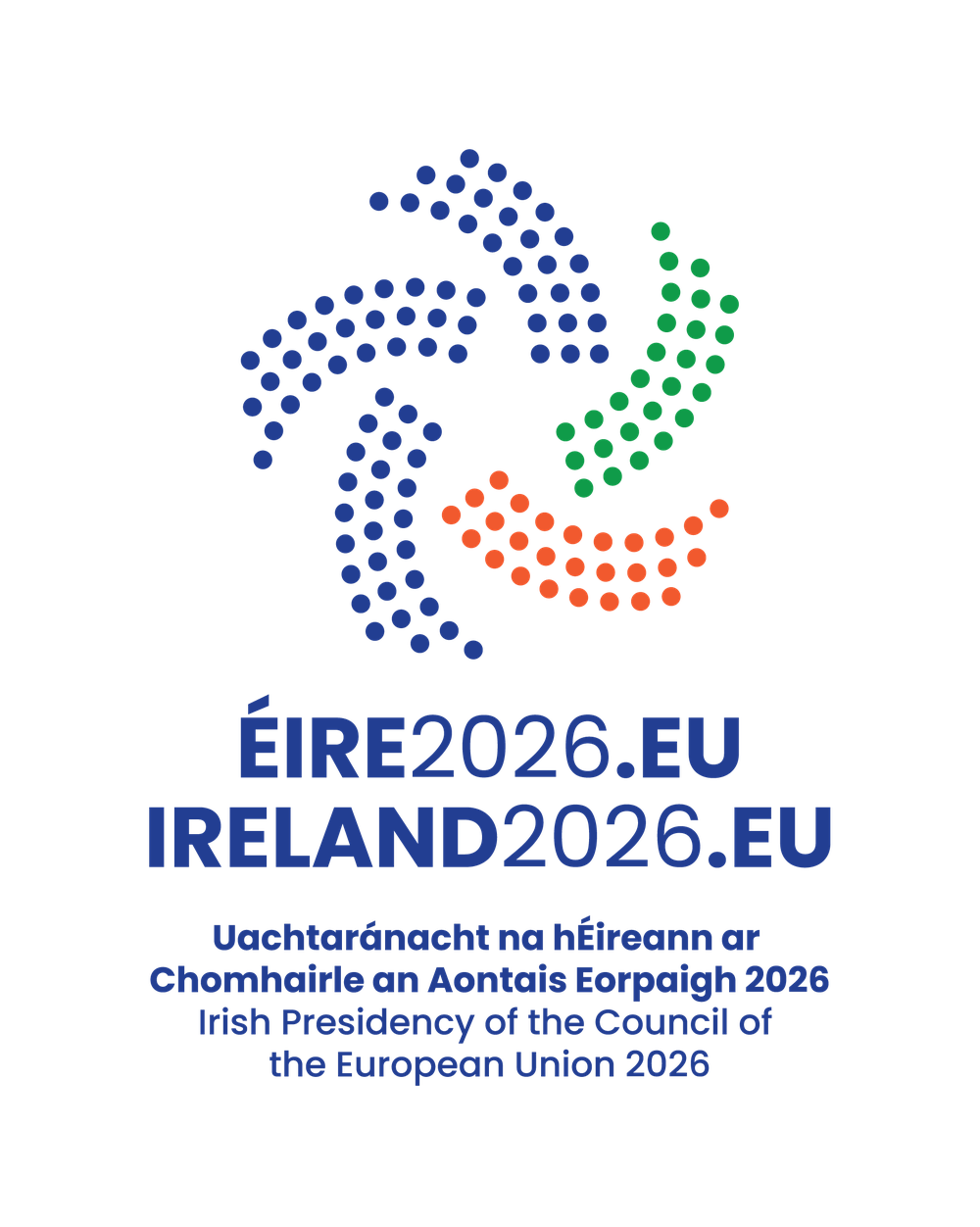 Ireland EU Presidency 2026 Logo with Irish Translation