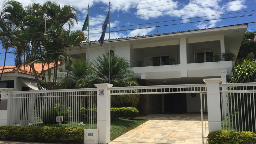 Embassy front view
