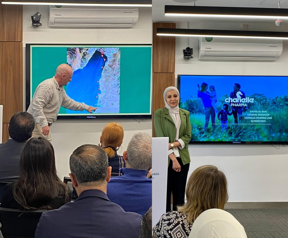 Presentations at the Irish Network Jordan
