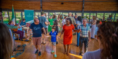 Irish and Kenyan dance workshop