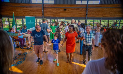 Irish and Kenyan dance workshop