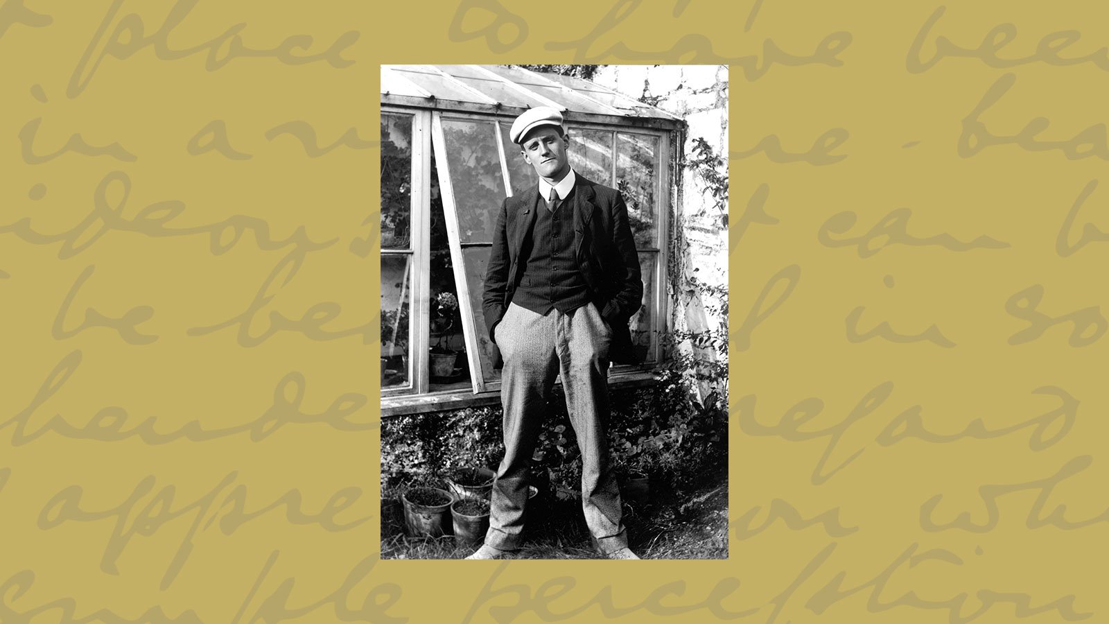 Joyce as a young man