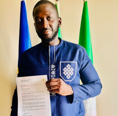 Karim Diouf Ireland Fellow from Senegal