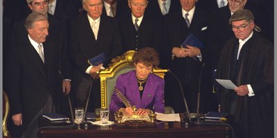 Mary Inauguration 1990