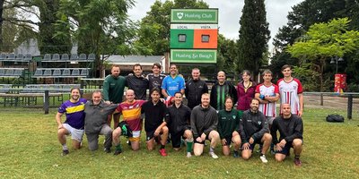 Members of The Hurling Club Buenos Aires