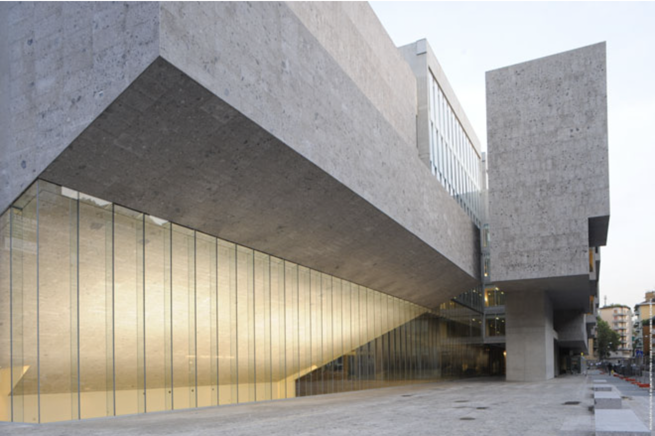 building from the side made of wood and steel