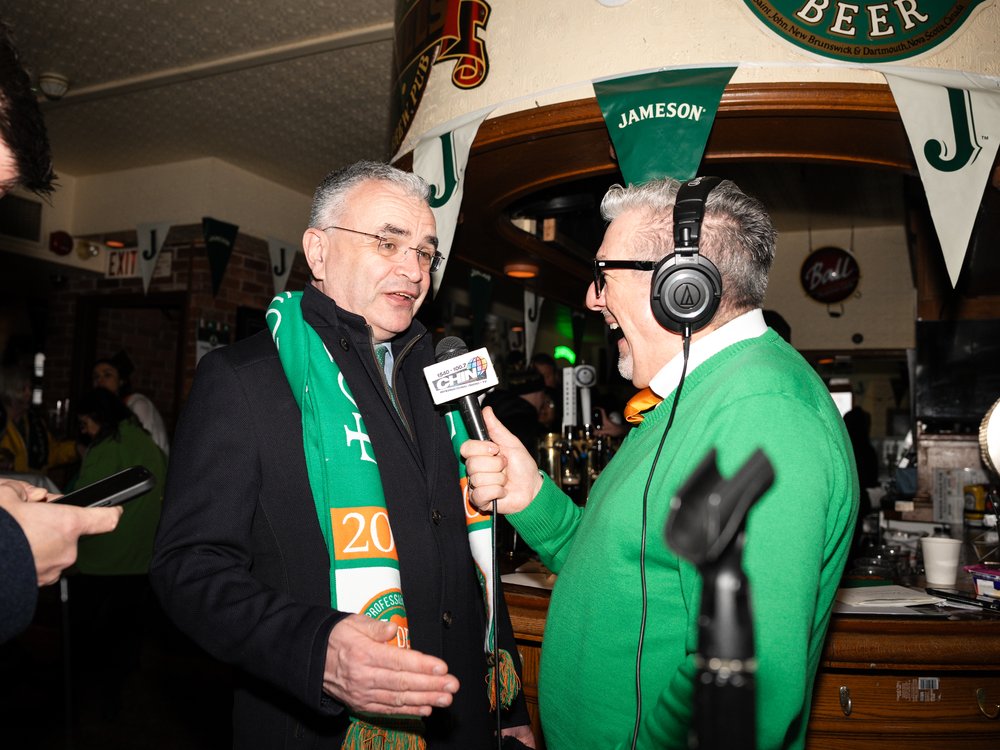 Min Dara Calleary and Hugo Straney - St Patrick's Day Parade Breakfast 2026