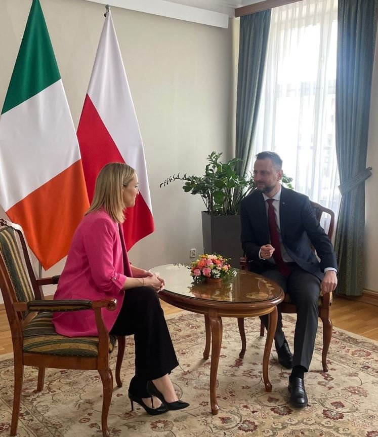 Minister McEntee meets Poland's DPM and Minister of Defence Kosiniak-Kamysz