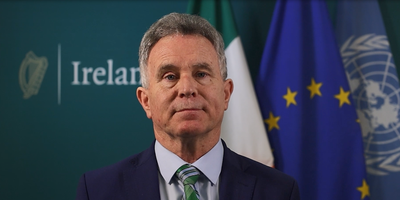 Ireland's Minister of State for International Development and Diaspora, Seán Fleming TD