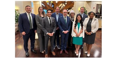 Minister Troy meets with a group of Texas state legislators in Dallas