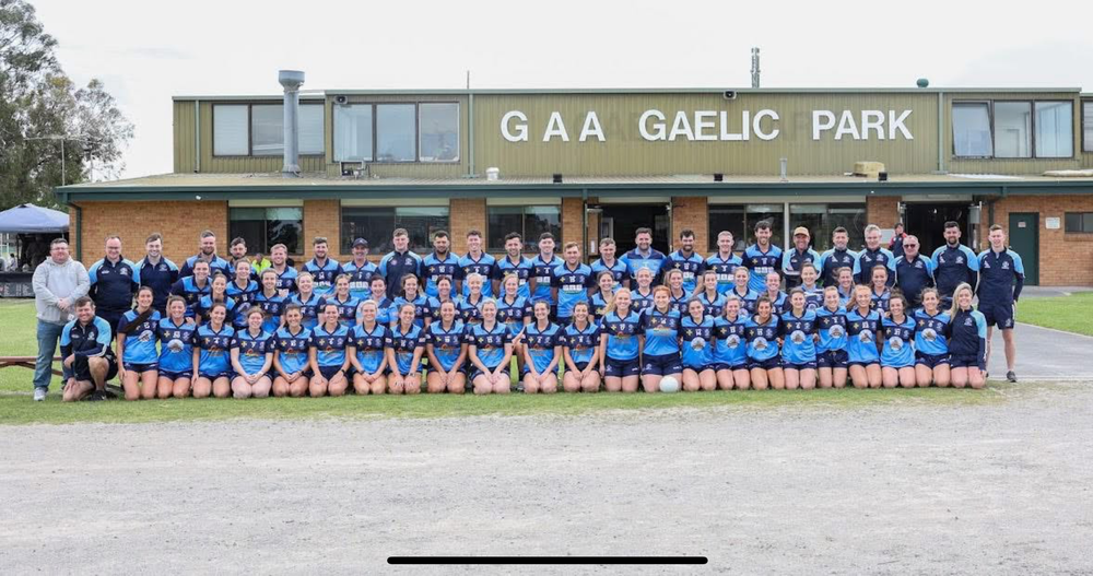 Team photo of all members of NSW GAA