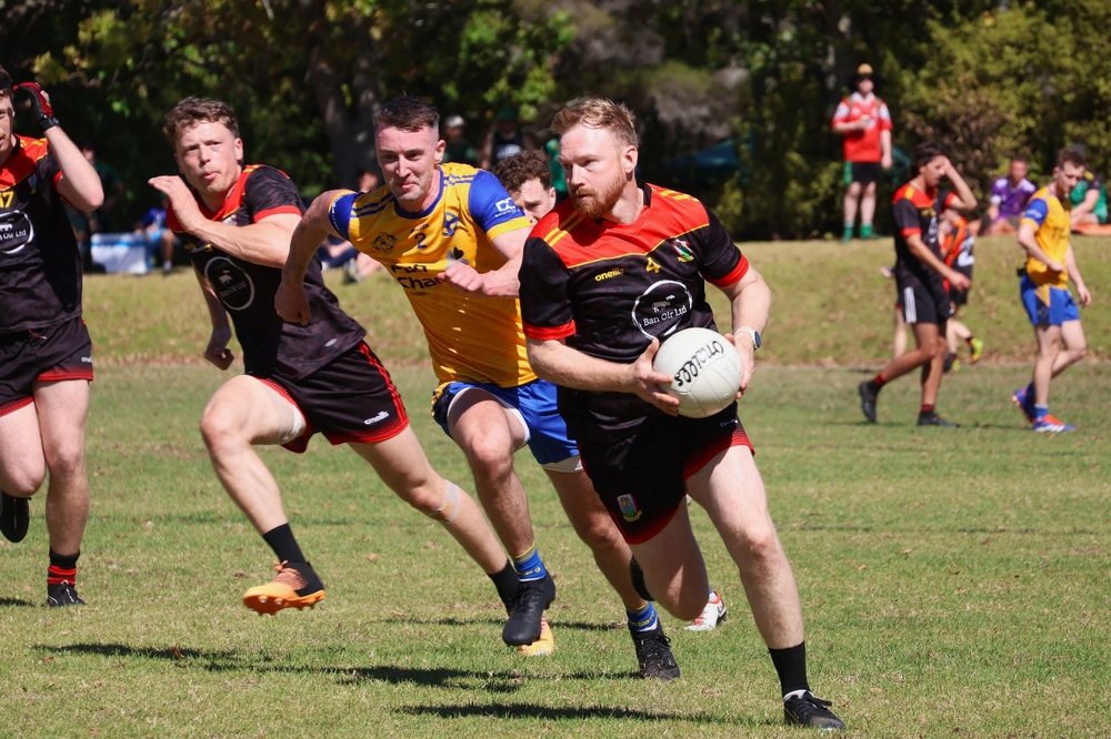 Naomh Críostóir player during a match