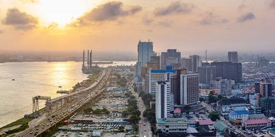 Wide view of the landscape of Abuja.