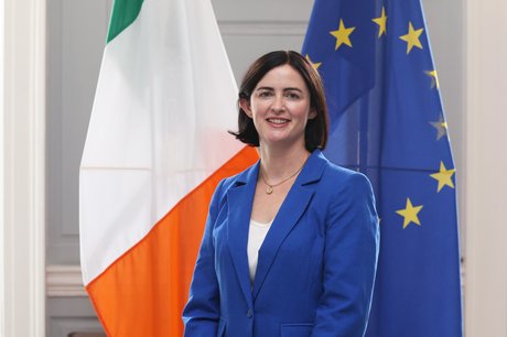 The portrait photo of Nora Delaney, Ambassador of Ireland to Thailand