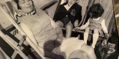 Men putting their hands together