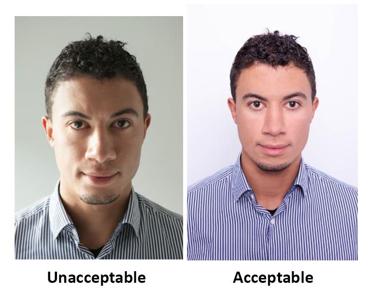 A headshot of a man in poor lighting, side by side with a photo of a man in clear, bright, evenly balanced lighting.