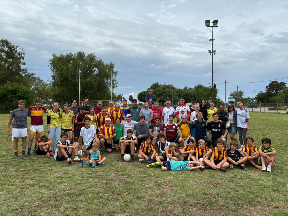 Group photo at Roger Keenan’s third training session in Buenos Aires