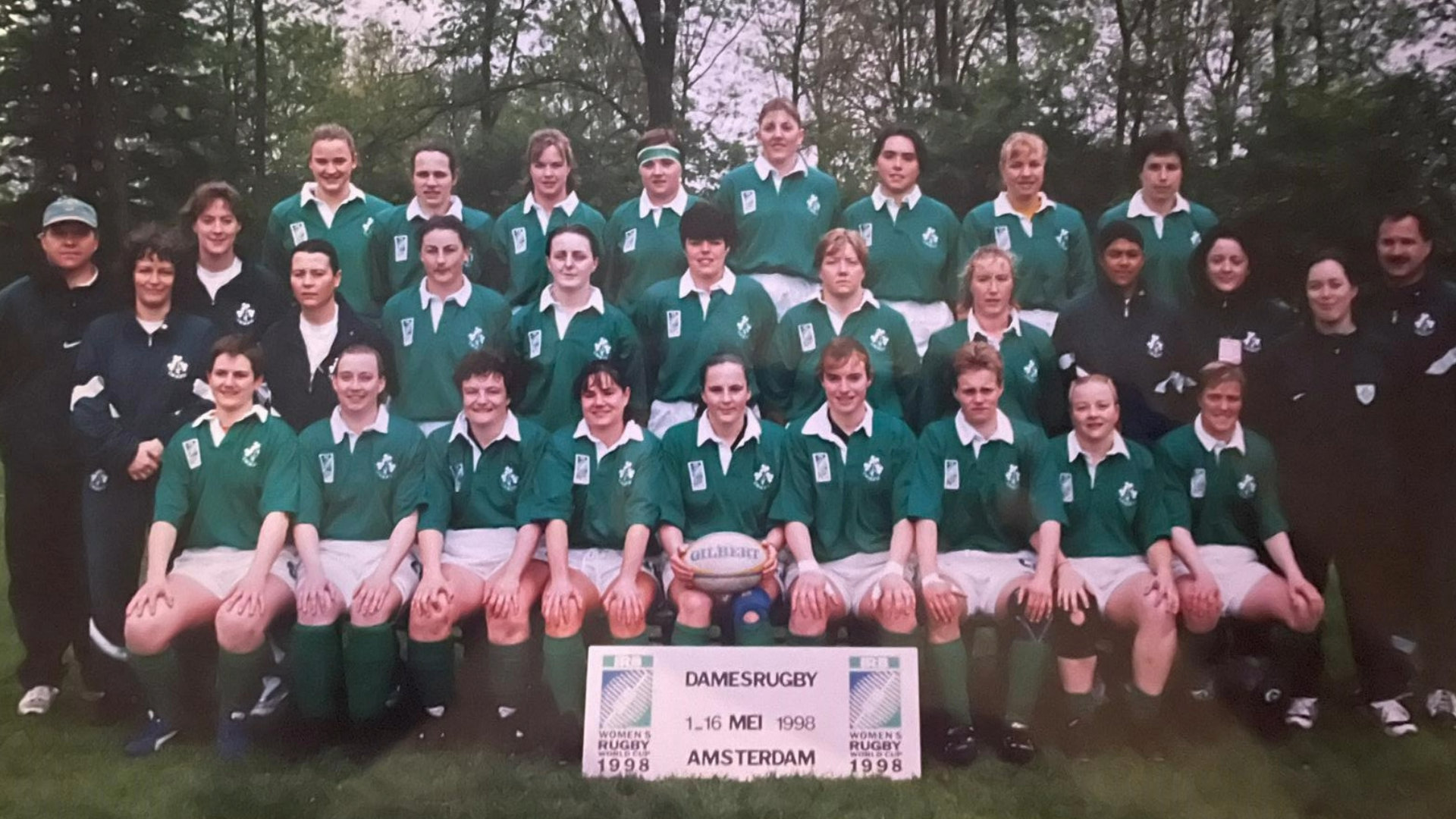 Team photo in Amsterdam in 1998