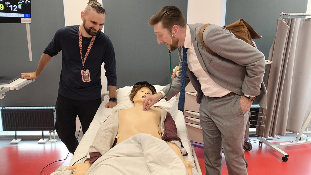 Simulation wing of a medical university in Poznan