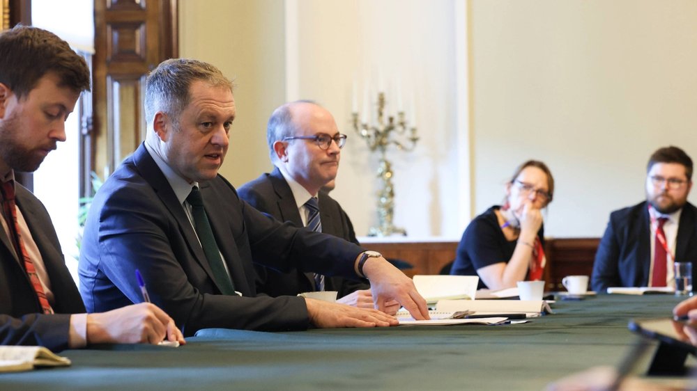 people at a meeting