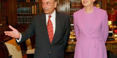 President Konstantinos Stephanopoulos and President Mary McAleese