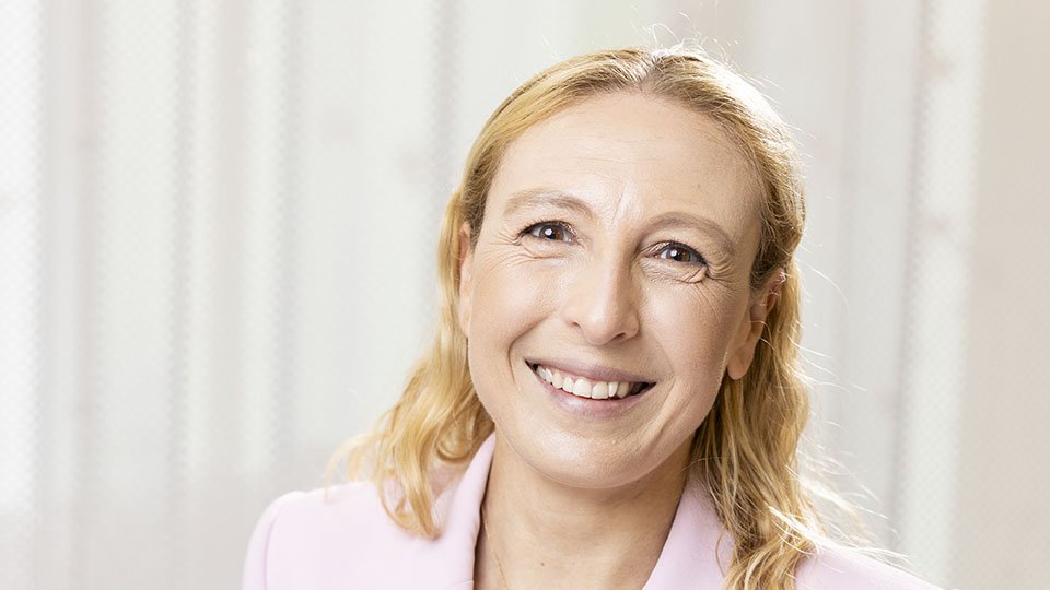 Professor Valeria Nicolosi smiling