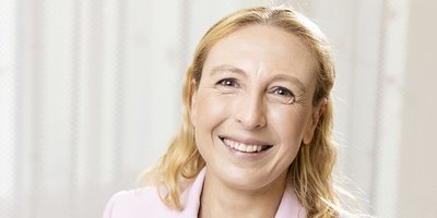 Professor Valeria Nicolosi smiling