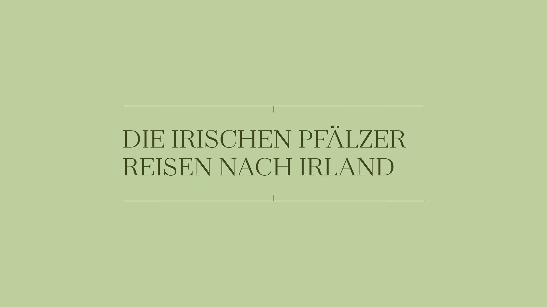 Grafische Lesung „Die r irischen Pfälzer nach Irland“