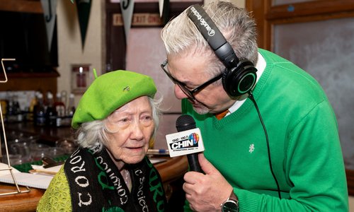 Rita Debono and Hugo Straney at the 2026 Parade Breakfast
