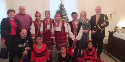 Roma New Year Event Vasilitsa