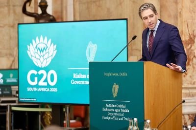 Tánaiste and Minister for Foreign Affairs and Trade Simon Harris