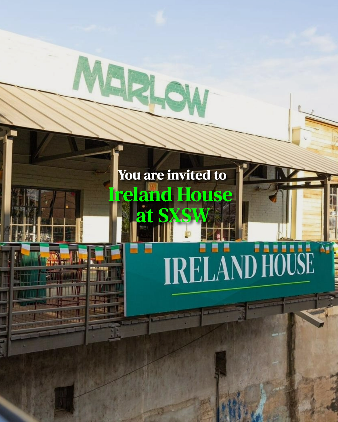 side shot of Marlow bar