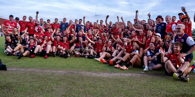 Singapore GAA team celebrating in team photo