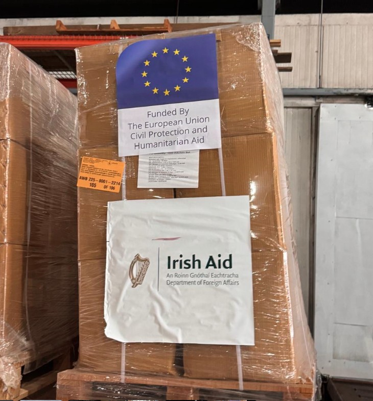 Irish Aid Stocks going to Venezuela