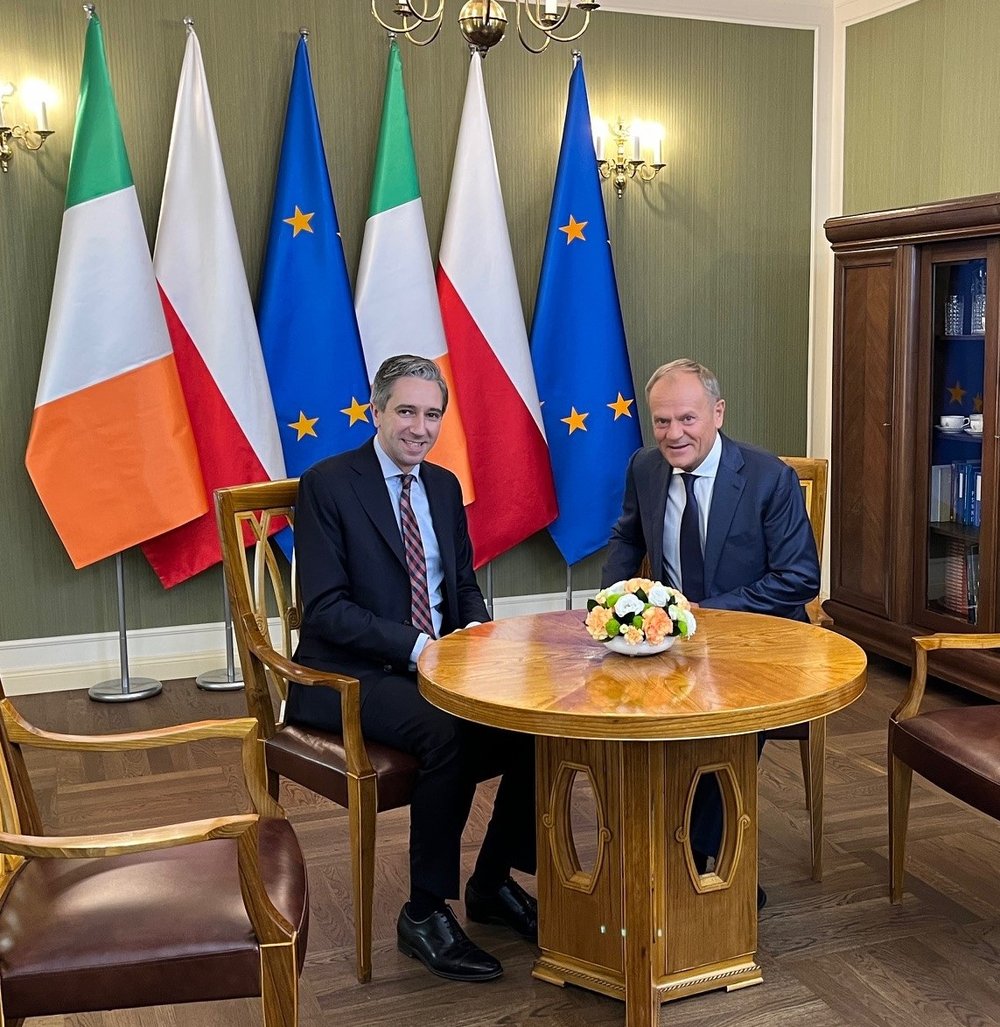 Taoiseach Harris and PM Tusk