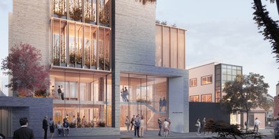 Exterior of Ireland House building