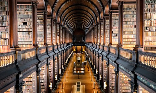 Der Long Room in Trinity College Dublin