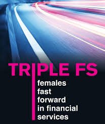 Triple FS — ¬Females Fast Forward in Financial Services logo