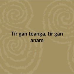 Irish seanfhocail: Tír gan teanga, tír gan anam