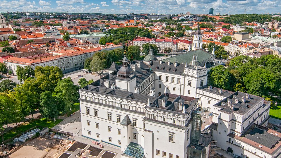 Skyline of Lithuania