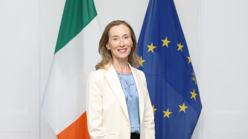 A headshot of Ambassador Elizabeth McCullough