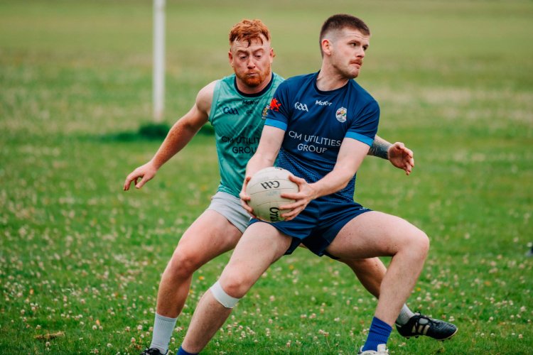 Gaelic football practice