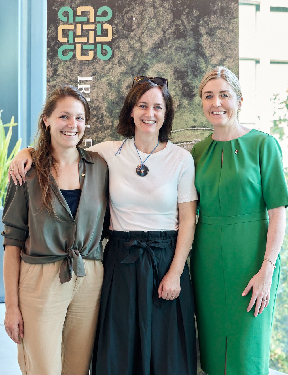 Véronique Platschka, Clare O'Dea and Aoife McGarry